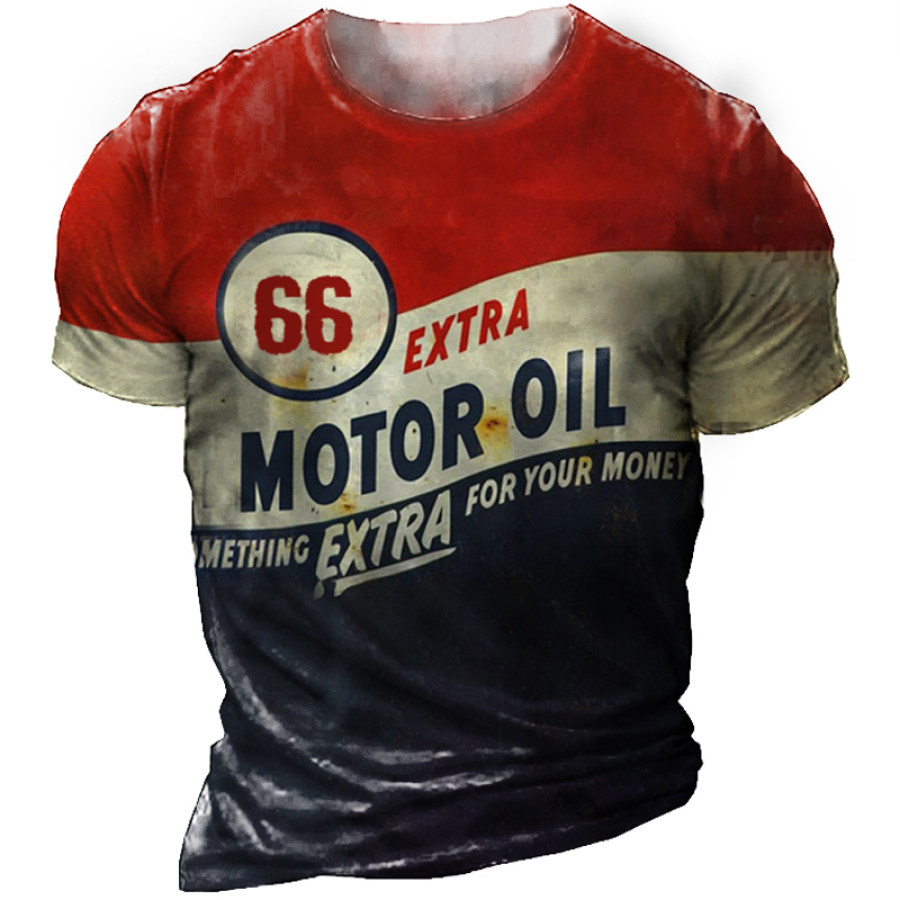 

Retro 66 Motor Oil Men's Outdoor T-shirt