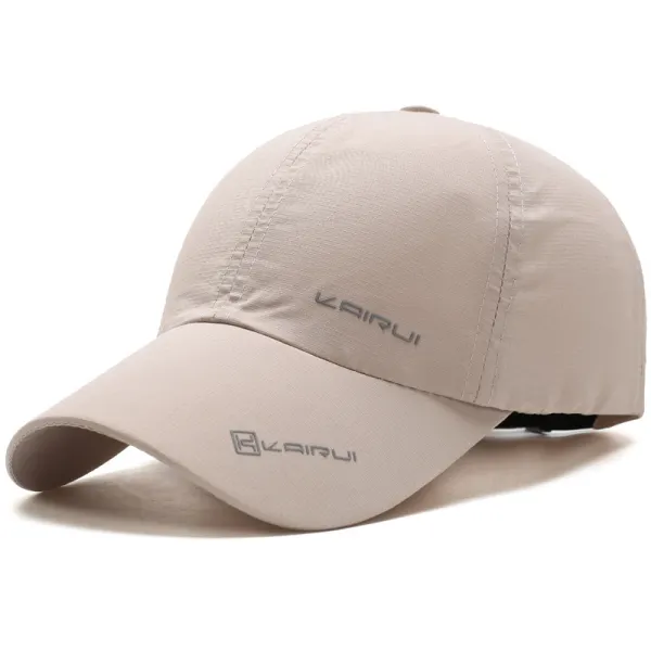 Men's Outdoor Sports Letter Printing Quick-drying Sunshade Cap Only $7.89 - Wayrates.com 