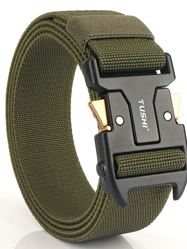 Men's Outdoor Sports Nylon Canvas Belt - Pragmaace.com 
