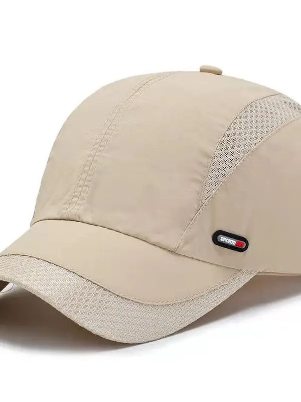 Men's Outdoor Sports Quick Dry Washable Breathable Big Brim Sunhat - Menbarn.com 
