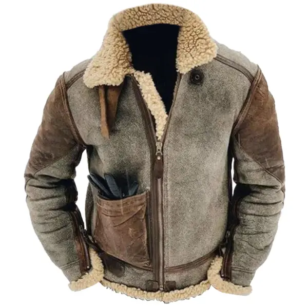 Men's Winter Warm Pocket Fleece Jacket Only $50.89 - Wayrates.com 