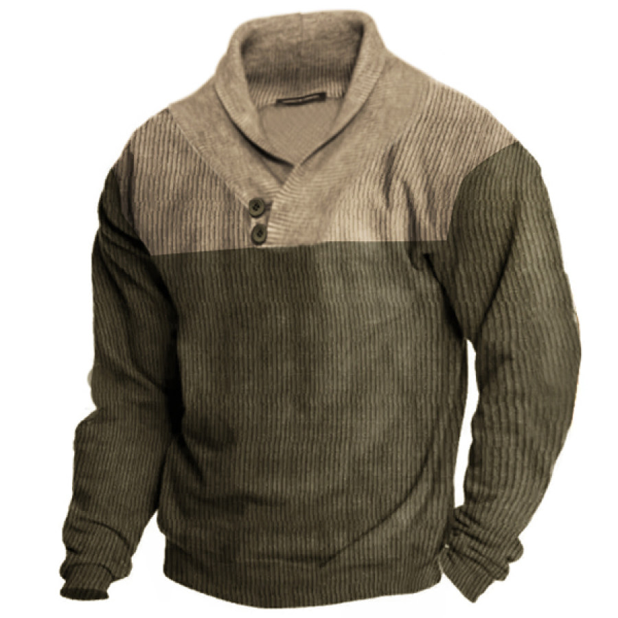 

Men's Outdoor Casual Stand Collar Long Sleeve Sweatshirt