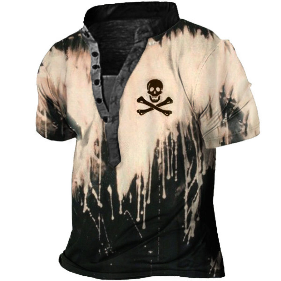 

Men's Vintage Skull Short Sleeve T-Shirt