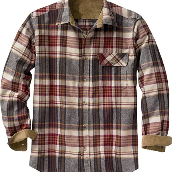 Men's Retro Distressed Plaid Shirt Jacket Only $25.89 - Wayrates.com 
