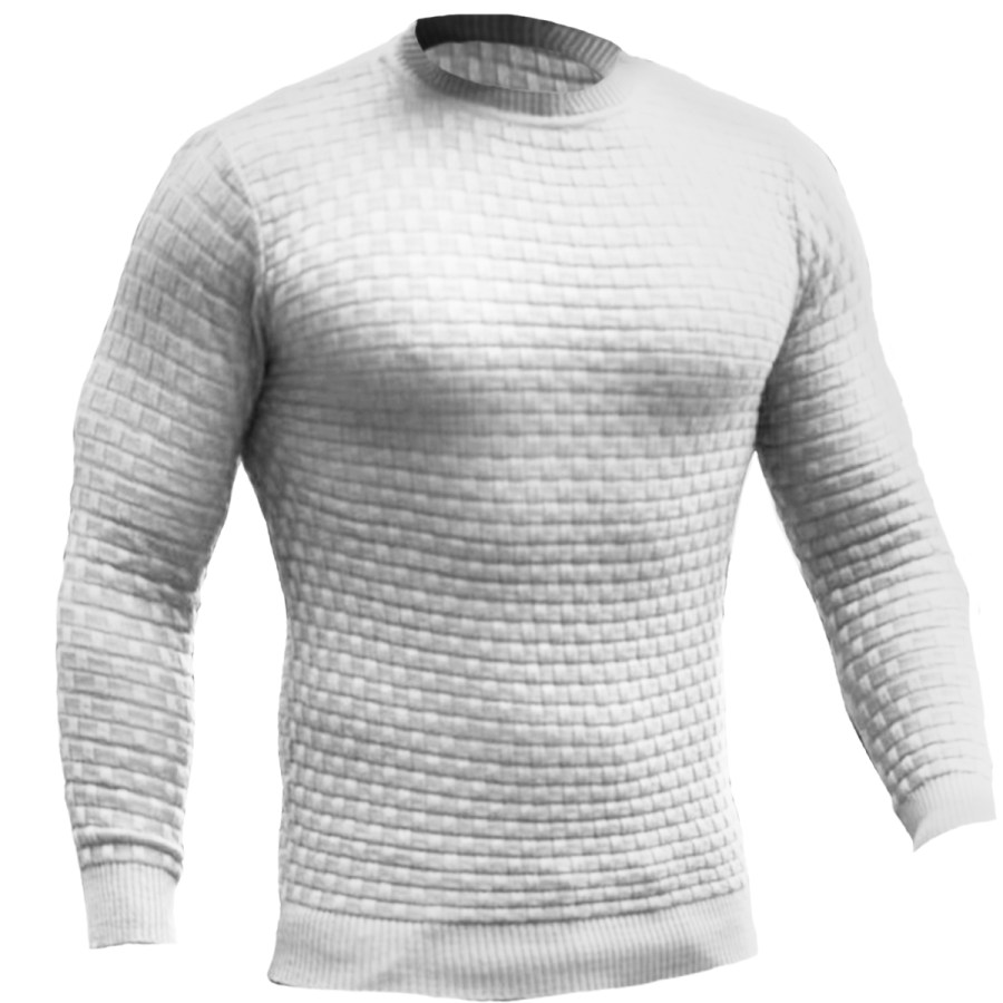 

Men's Vintage Waffle Long Sleeve Sweatshirt