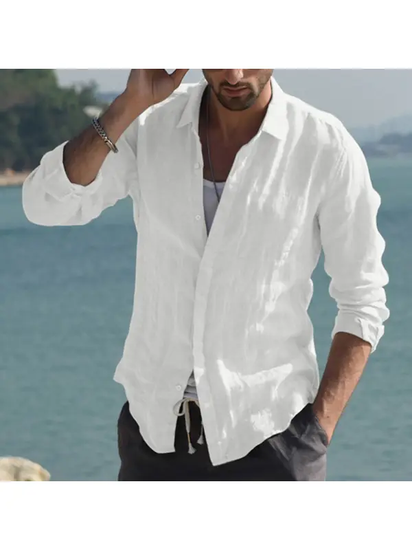Men's Vintage Casual Shirts - Viewbena.com 