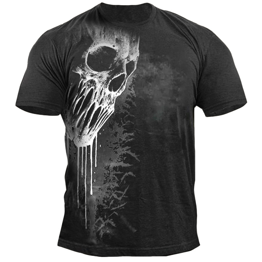 

Men's Vintage Skull Short Sleeve T-Shirt