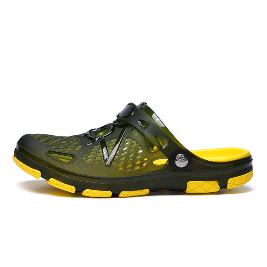 

Jelly Shoes Breathable Men's Beach Cave Shoes
