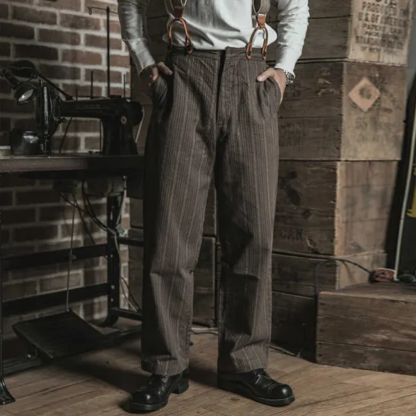 1920 Old Time Stripe Pants - Keymimi.com 