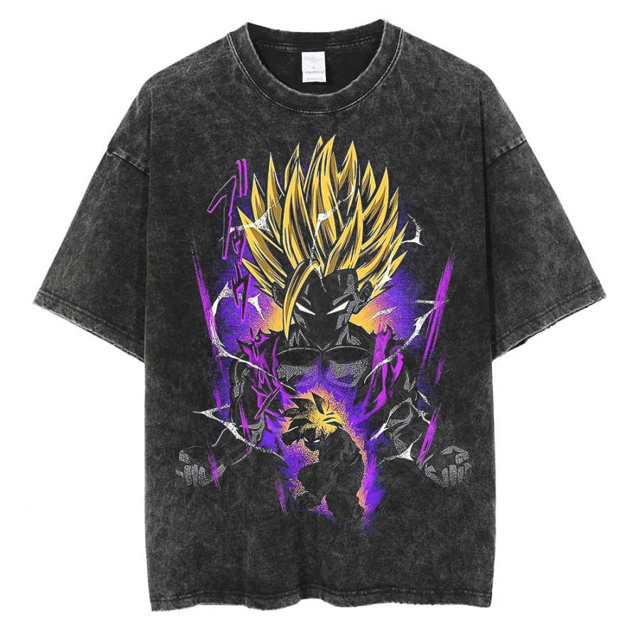 

[KUJO] "Gohan" Vintage Oversized T Shirt