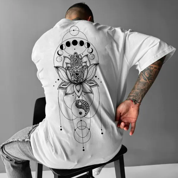 Yoga Element Design Loose T-shirt - Wayrates.com 