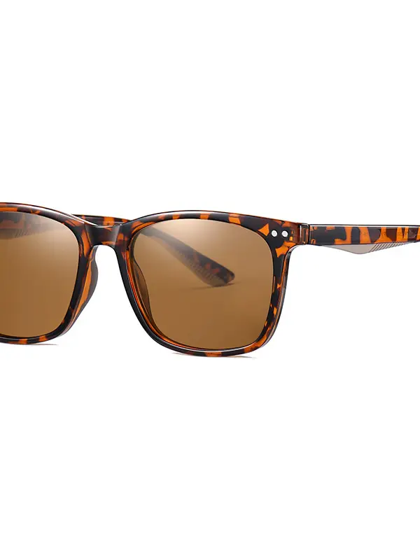 Polarized Glasses Fashion Retro Beach Surfing Square Sunglasses - Wantbright.com 