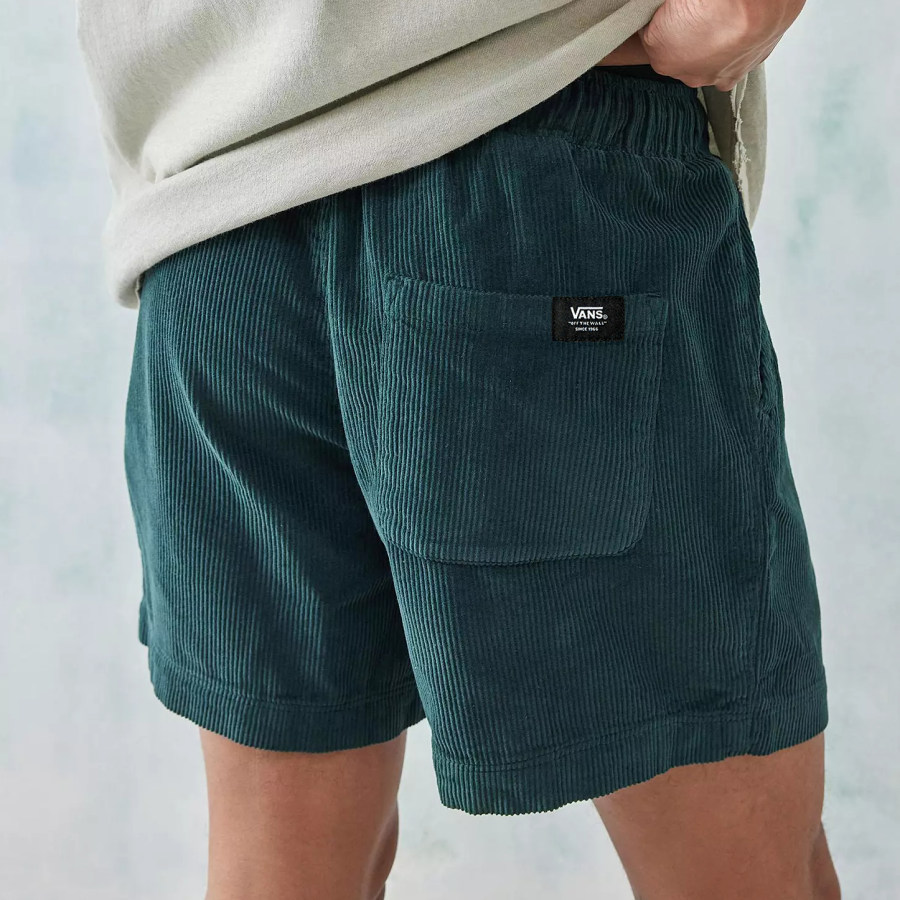 

Corduroy Surf Shorts Unisex Street Retro Skateboard Shorts