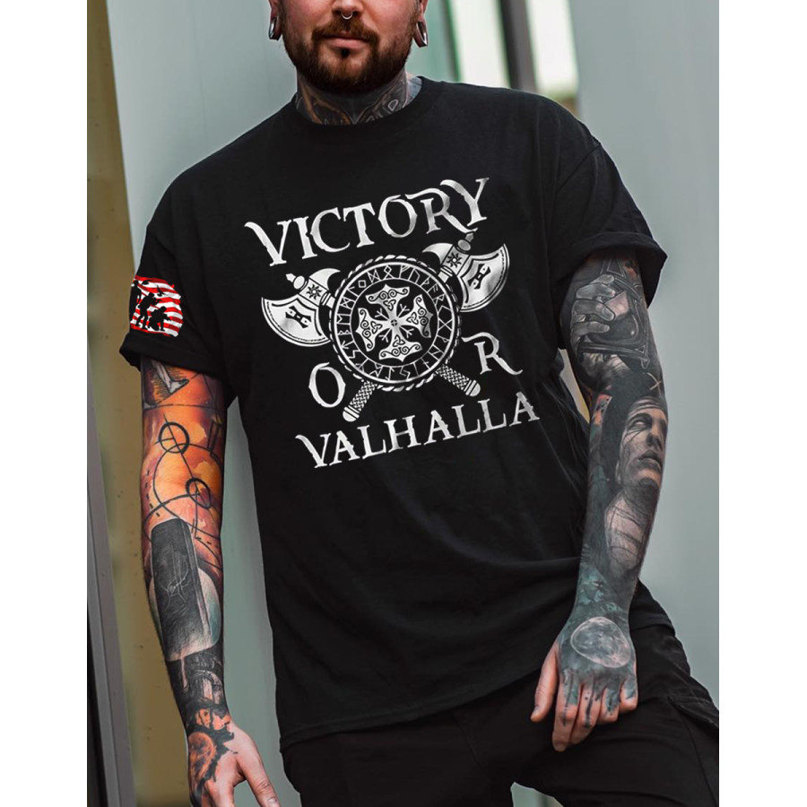 

Valhalla Print Casual T-Shirt