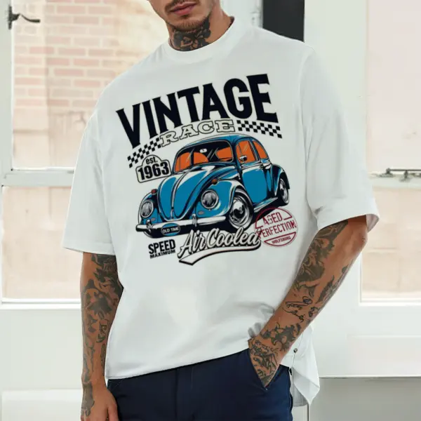 Volkswagen Beetle Trendy Printed T-shirt - Wayrates.com 