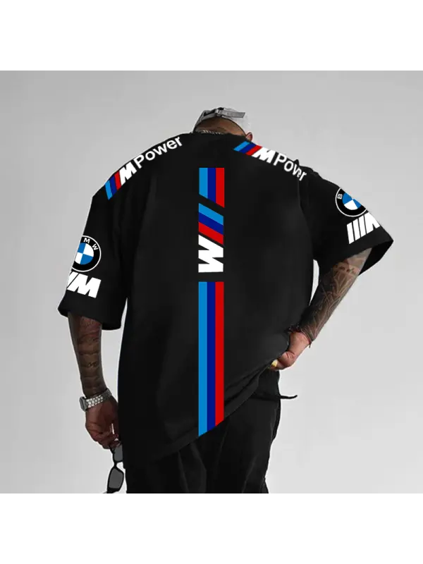 Oversized Racing Tee - Ootdmw.com 