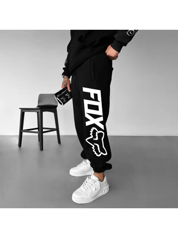 Men's Racing Graphic Print Sweatpants - Shopyiyistories.com 