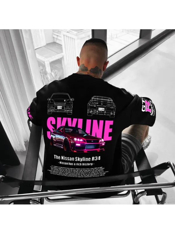 UNISEX Racing Printed T-shirt - Anrider.com 