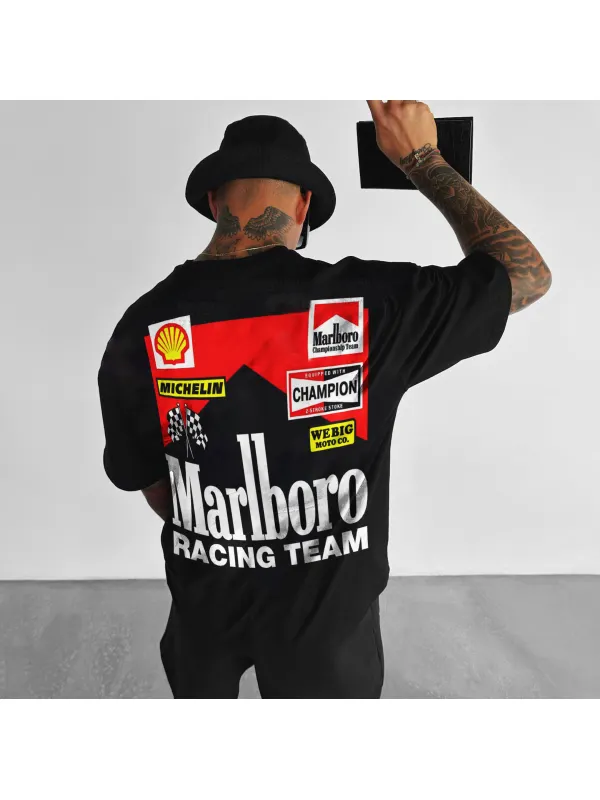 Unisex Oversized Racing T-shirt - Aptkoi.com 
