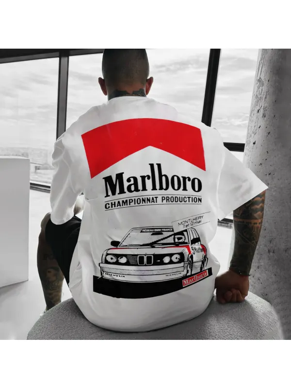 Unisex Oversized Racing Casual T-shirt - Ootdmw.com 