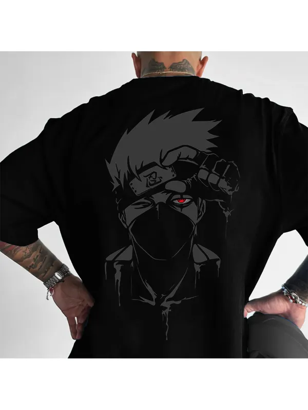 Unisex Anime Printed T-Shirt - Anrider.com 