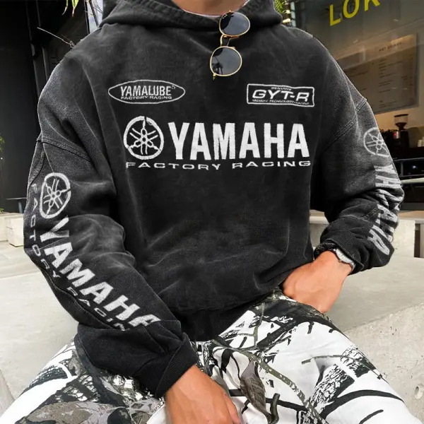 Vintage Yamaha Racing Hoodie - Wayrates.com 