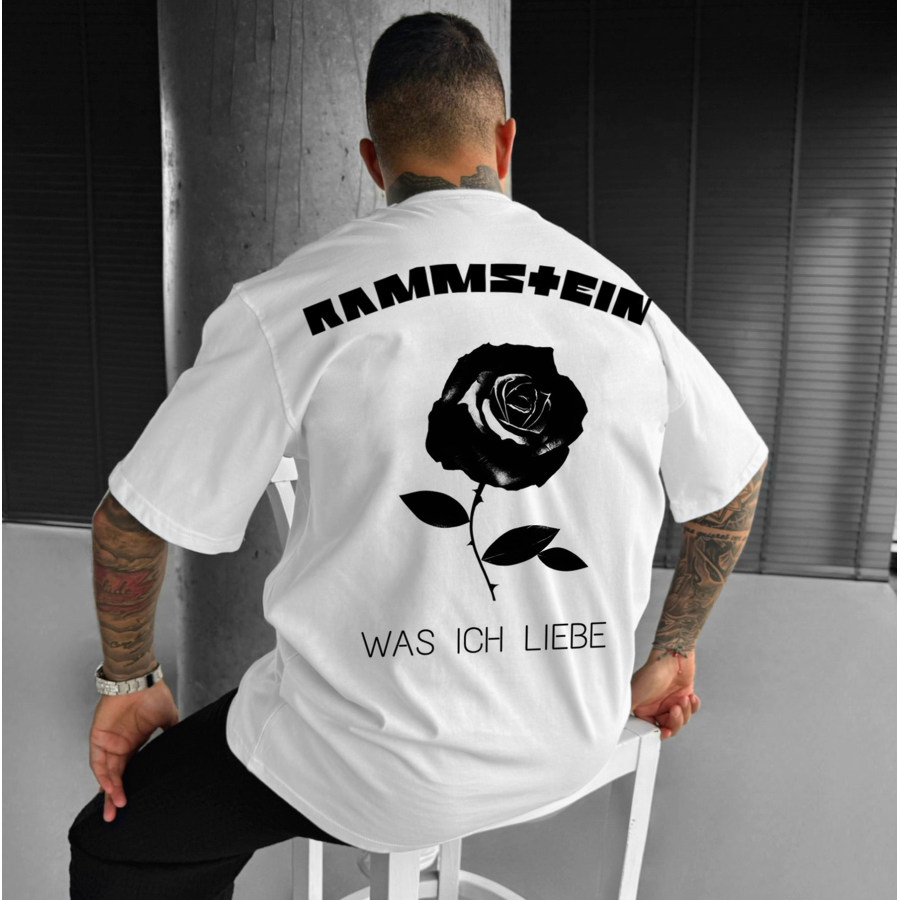 

Unisex Casual Rammstein T-shirt