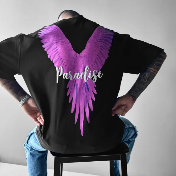 Unisex Casual Parrot Paradise T-shirt - Wayrates.com 