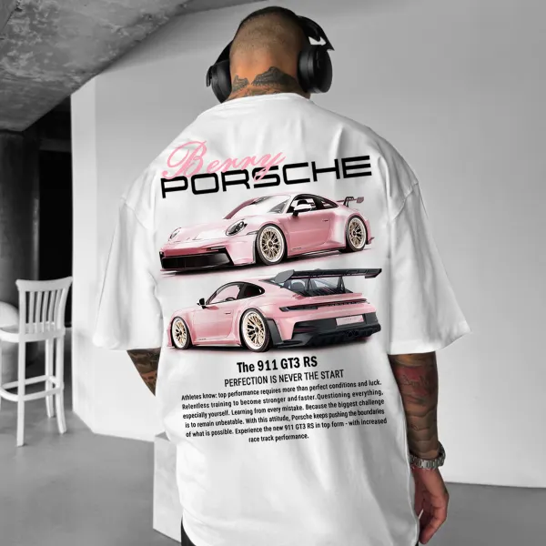 Unisex Casual Sports Car T-shirt - Dozenlive.com 