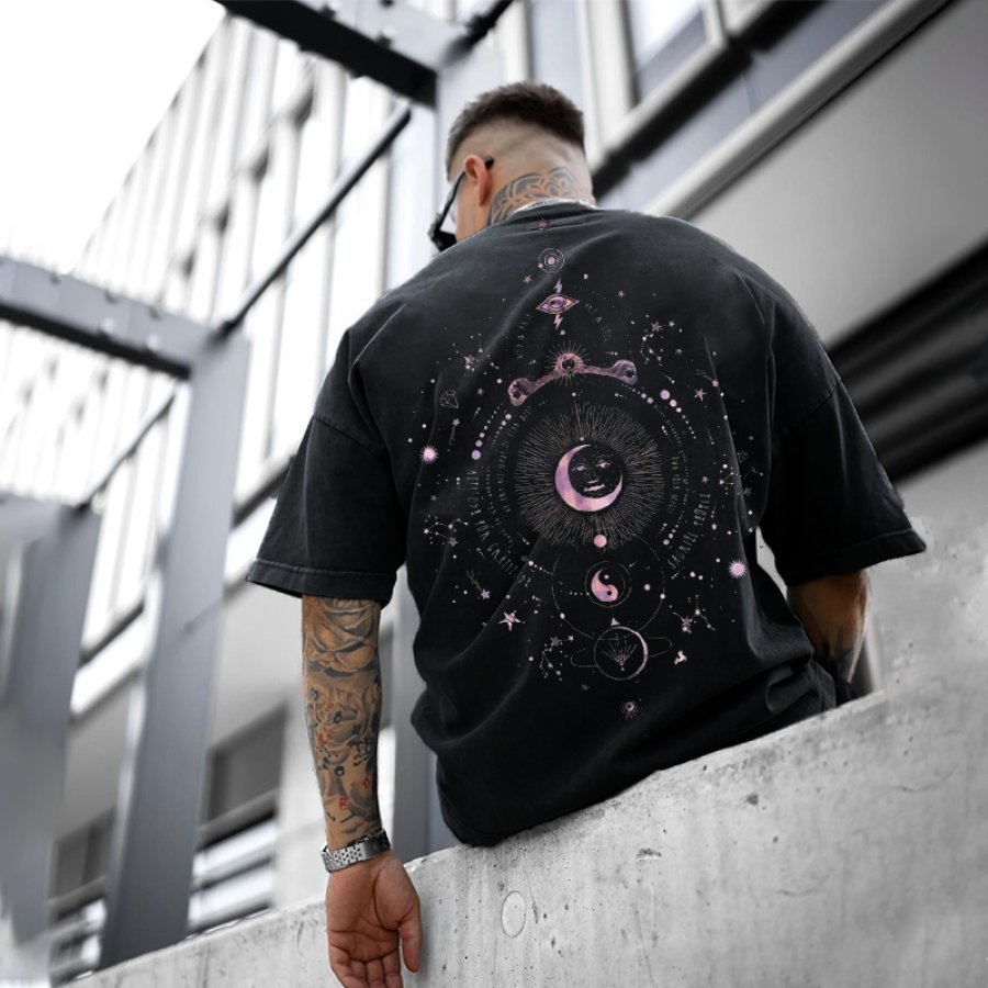 

Vintage Stars Moon Sun T-Shirt