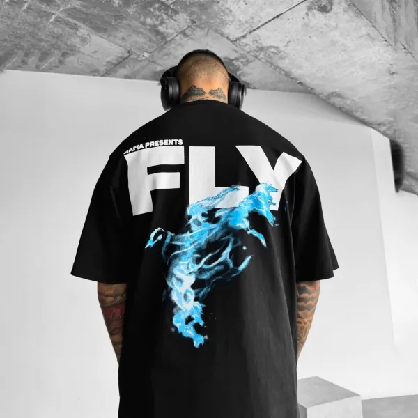 OVERSIZE FLY T-SHIRT - Wayrates.com 