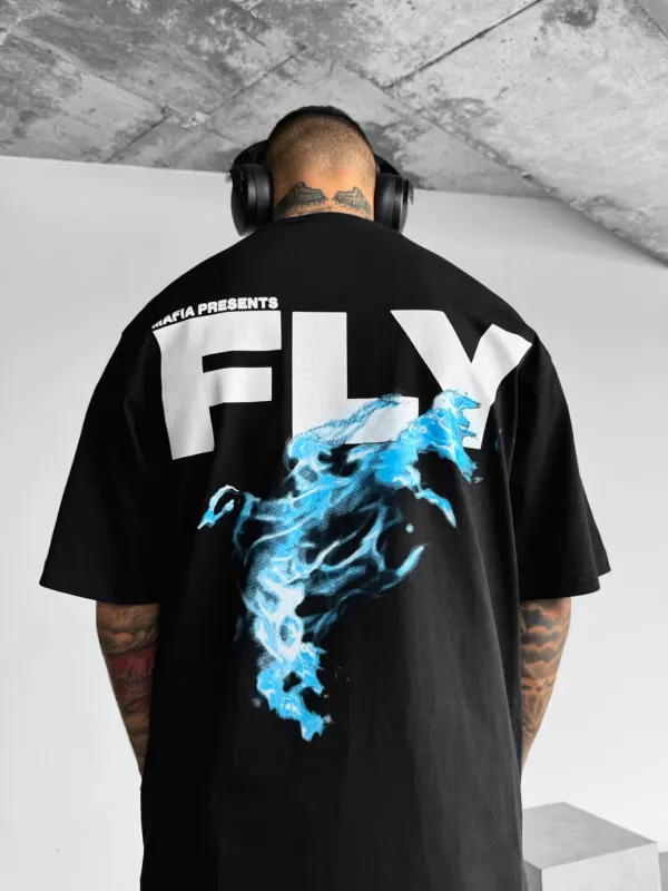 OVERSIZE FLY T-SHIRT - Sunshinetip.com 