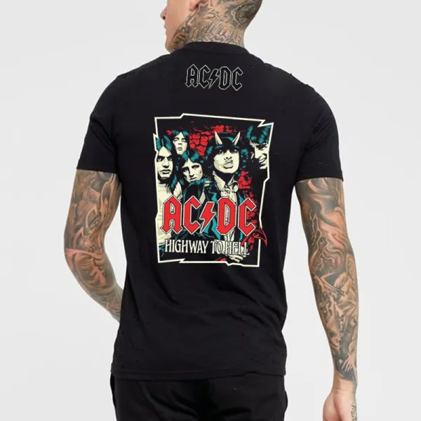 Acdc Highway To Hell Unisex T-shirt - Wayrates.com 