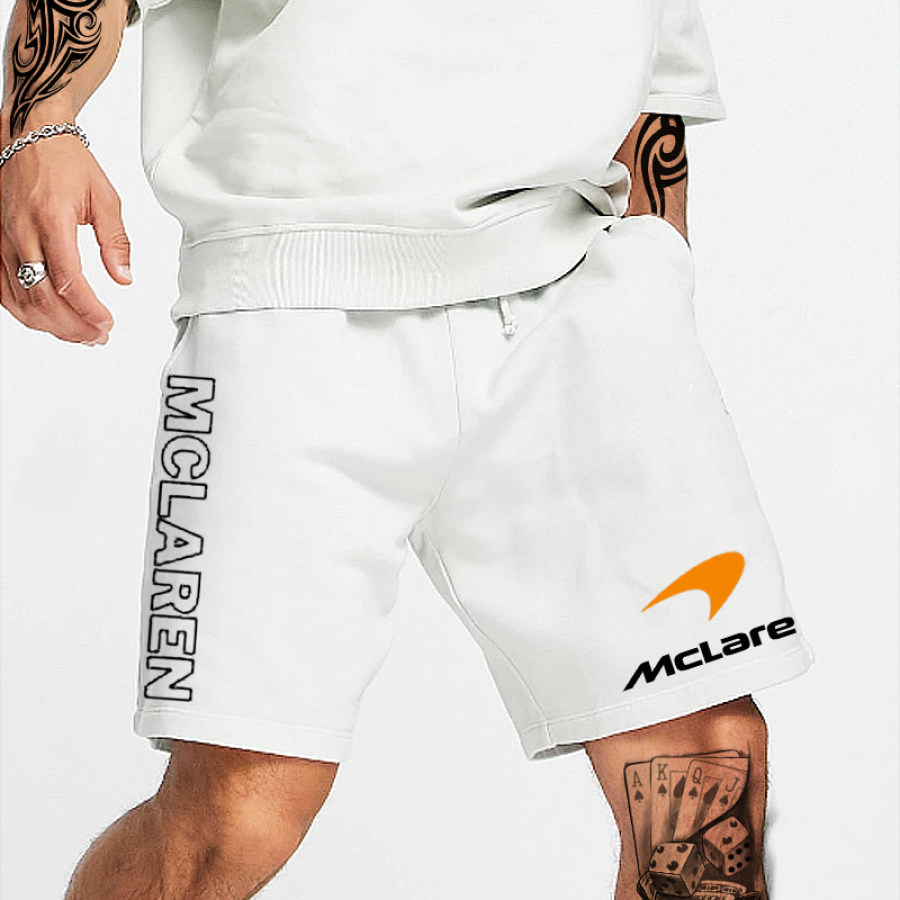 

Unisex Oversize McLaren F1 Casual Drawstring Shorts