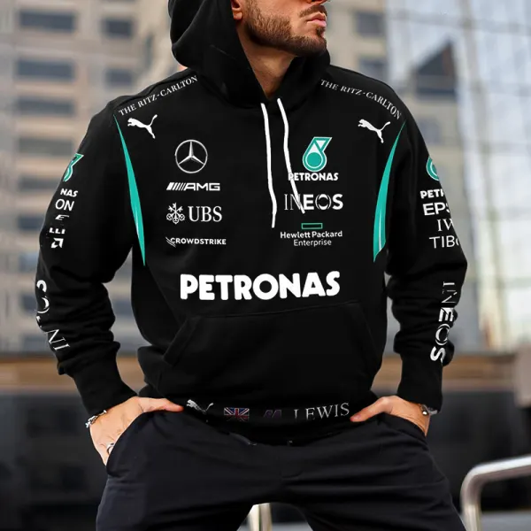 Racing Printed Hoodie - Wayrates.com 