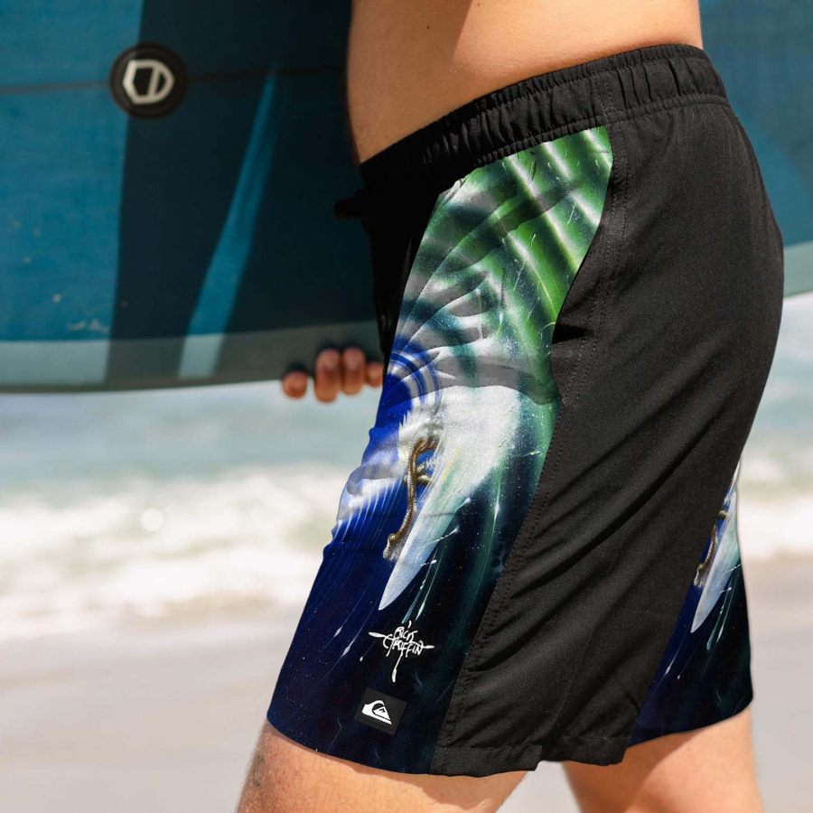 

Men's Quiksilver Surfing Shorts Vintage Summer Daily Shorts Boardshorts