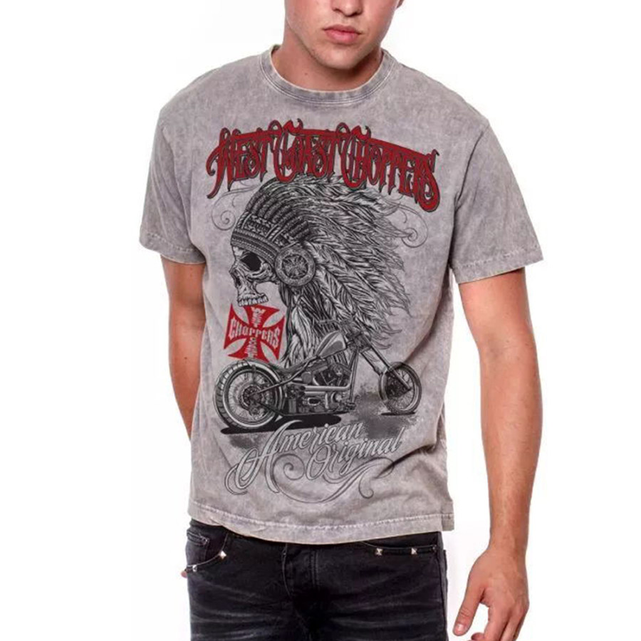 

Men's Vintage West Coast Choppers Print T-Shirt