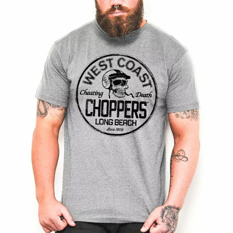 

Vintage West Coast Choppers Print T-Shirt