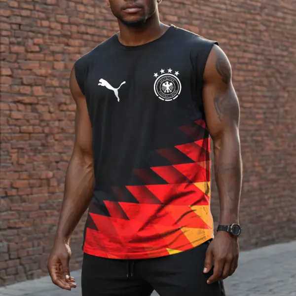 Men's Football Race 2024 Germany Tank Top - Cotosen.com