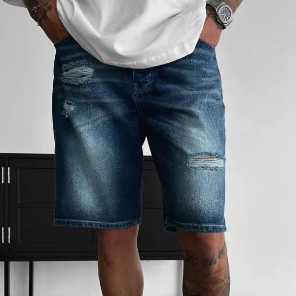 Torn Short Jeans - Wayrates.com 