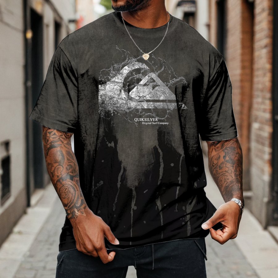 

Unisex Oversize Inkjet Printed Surfing T-shirt