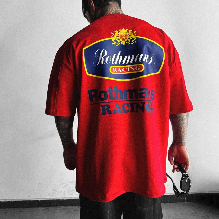 

Oversized Unisex Printed Casual Tee
