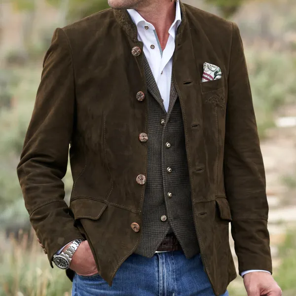 Hirschkogl Suede Jacket-Gorsuch - Wayrates.chimpone.com 
