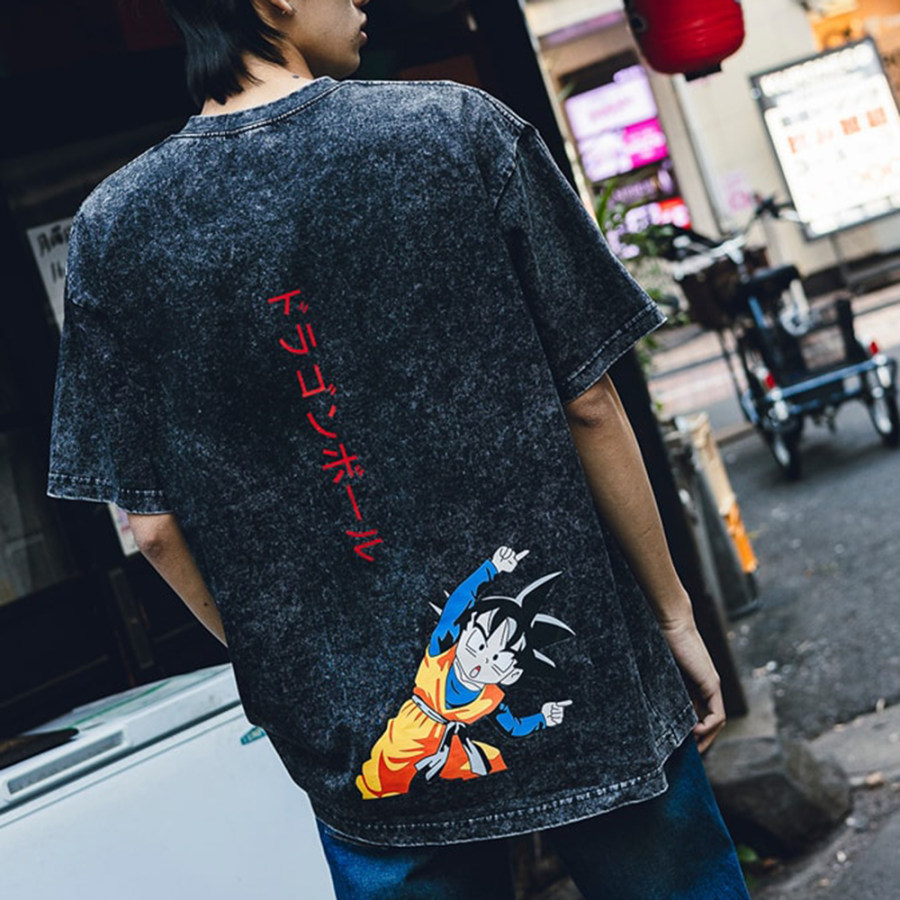 

Anime Print Casual T-shirt