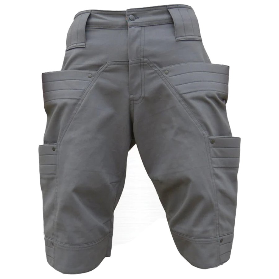

Men's Retro Multi-pocket Cropped Cargo Shorts Capri Pants