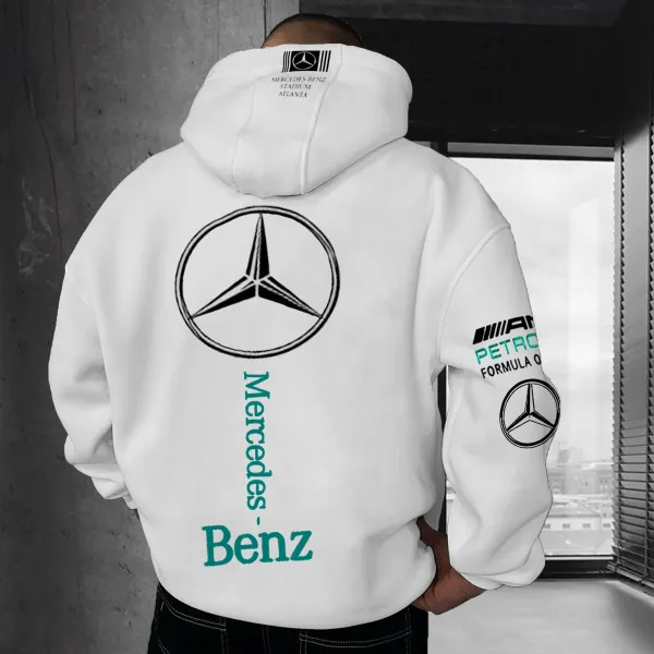 Unisex Oversized BC Super Sport Car Printed Hoodie - Wayrates.com 