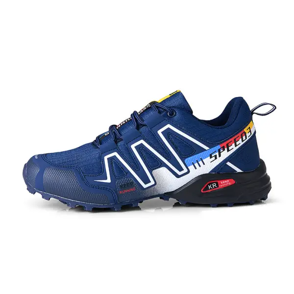 Men's Non-slip Soft Outdoor Cross-country Hiking Shoes - Wayrates.com 