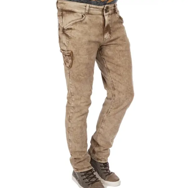 Men's Vintage Bavarian Oktoberfest Print Cargo Pants - Wayrates.com 