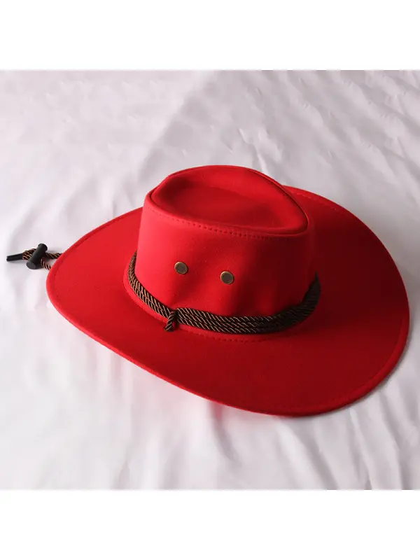 Western Ethnic Cowboy Hat - Aptkoi.com 