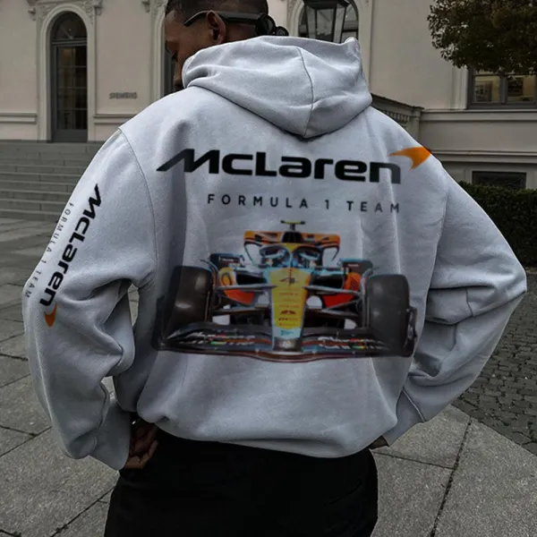 Unisex McLaren Racing Printed Casual Hoodie - Wayrates.com 